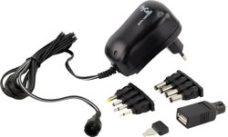 Zasilacz wtyczkowy, regulowany HyCell 1201-0007 1000 mA 12 W