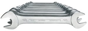 Klucz płaski Walter Werkzeuge 100 12 MM PH, 6 - 32 mm, zestaw, 12 szt. Zestaw kluczy płaskich podwójnych Gedore  6077700 DIN 3110