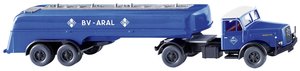 Model ciężarówki Wiking 0806 97 H0 Henschel Cysterna Aral