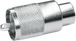 Złącze UHF Telegärtner J01040B0602 J01040B0602 złącze męskie proste 50 Ω 1 szt.