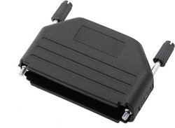 Obudowa złącza D-SUB encitech DPPK50-BK-K 6260-0101-05, tworzywo sztuczne, 180 °, 1 szt.