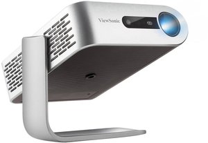 Viewsonic Rzutnik M1+  LED ANSI-Lumen: 125 lm 854 x 480 WVGA 120000 : 1 srebrny