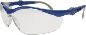 L+D Upixx  2675 Okulary ochronne  niebieski, szary EN 166-1 DIN 166-1