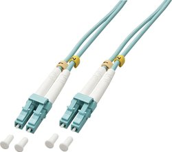 Kabel światłowodowy LINDY LINDY LWL-Duplexkabel LC/LC OM3 1m 46370, złącze męskie LC, złącze męskie LC, 1.00 m