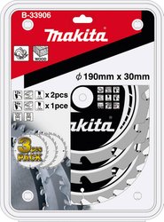 Tarcza tnąca zestaw Makita  190 x 30 x 1.4 mm 1 zest.