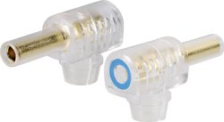 Złącze bananowe Złącze żeńskie kątowe Średnica pinu: 4 mm czarny BKL Electronic 0107004 1 szt.