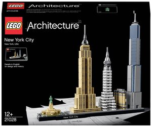 LEGO® Architecture 21028 z Nowego Jorku City LEGO Architecture 21028, Nowy Jork