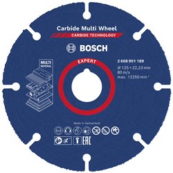 Tarcza tnąca prosta Bosch Accessories EXPERT Carbide Multi Wheel 2608901189 125 mm 1 szt.