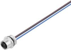 Złącze okrągłe żeńskie  binder 09-3432-433-04, 1 szt.