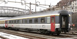 Wagon osobowy Piko H0 58537 Wagon pociągu pospiesznego Eurofima 1, skala H0. SBB., skala H0
