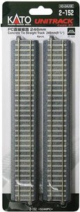 2-152 H0 Kato Unitrack Tor- prosty 246 mm