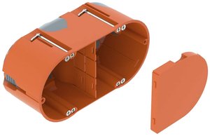 Puszka do ściany szczelinowej OBO Bettermann HE 61-DV-L 2003826, 68 mm x 142 mm x 61 mm, 10 szt.