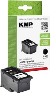 KMP Tusz Zamiennik Canon PG-545 XL Czarny  atrament KMP C97 1562,4001, 1 szt.