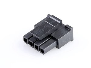 Obudowa złącza pin żeńskiego na kabel Molex MOL Power & Signal Sol. 436450408, piny: 4, 1 szt.