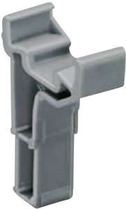 do otworów na mostki w serii 2002 szer. 5 mm, szara WAGO 2002-161 adapter oznacznika