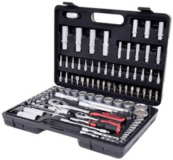 Zestaw kluczy nasadowych 1/4",+1/2",, 96 szt. Klucze nasadowe zestaw KS Tools 917.0796 917.0796