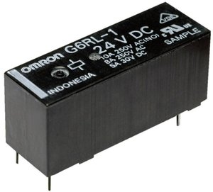 Przekaźnik drukowany Omron G6RL-14-ASI 5 VDC 5 V/DC