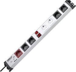 Listwa zasilająca master/slave Kopp POWERversal 227620016, Złącze bezpieczne, Ilość gniazdek: 7