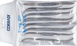 Zestaw precyzyjnych pilników sprawdzających 8 szt. Typ 720 Szlif szwajcarski 0 zgrubny Zestaw pilników PFERD 720 190 H0 19507202 190 mm 1 szt.