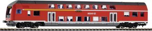 Wagon osobowy kolei DB AG, Piko H0 57621, piętrowy, 1./2. klasa, skala H0