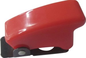 Pokrywka ochronna TRU COMPONENTS TC-R17-10 RED 1587830, 1 szt.