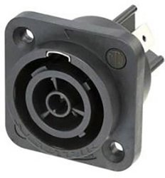 Złącze męskie sieciowe Neutrik NAC3FPX-TOP, styki: 3 + PE, 1 szt.