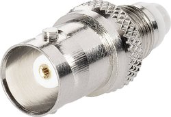 Adapter FME TRU COMPONENTS 1579533 złącze żeńskie FME - złącze żeńskie BNC  1 szt.