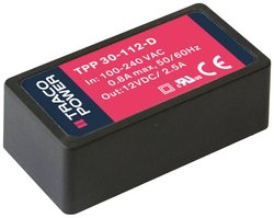 Zasilacz AC/DC TracoPower TPP 30-105-D TPP 30-105-D 6 A 30 W 5 V/DC 1 szt.