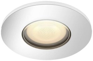 Philips Hue Biały Amb. Plafony sufitowe Adore okrągłe 1-listne srebrne 350 lm z wyłącznikiem ściemniacza Lampa sufitowa łazienkowa LED Philips Lighting Adore Hue 871951434079400 5 W
