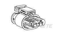 TE Connectivity TE AMP Seal Sensor Connectors - Connectors 284425-1, 1 szt.
