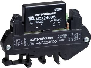 Przekaźnik SSR Crydom TC-GSR-1-25DD 5 A 280 V/AC Przełączanie w punkcie zero 1 szt.