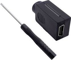 Zestaw gniazd modułowych mini USB 2.0 typu B. Quadrios 2001C207, 1 szt.