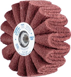 PFERD 44642503 Ściernica włókninowa POLINOX PNG Ø 125 x 50 mm gwint M14 A 280 do dokładnego szlifowania i wykańczania 125 mm  2 szt.