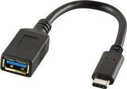 Przejściówka, adapter USB 3.2 Gen 1 (USB 3.0) LogiLink CU0098, [1x złącze męskie USB-C - 1x złącze żeńskie USB-A 3.2 Gen 1 (USB 3.0)]