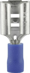Konektor żeński, częściowa izolacja z PCW, tuleja, 9.5x1.2 mm, 1.5-2.5 mm2, żółty