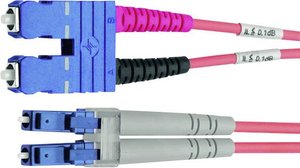 Kabel światłowodowy Telegärtner L00892A0075, złącze męskie SC, złącze męskie LC, 3.00 m