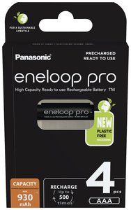 Akumulator AAA/R03 eneloop eneloop pro HR03, NiMH, 930 mAh, 1.2 V, 4 szt.