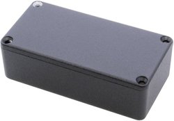 Obudowa uniwersalna Hammond Electronics 1590G2BK, (D x S x W) 100 x 50 x 31 mm, odlew aluminiowy, 1 szt.