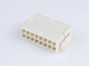 Obudowa złącza pin żeńskiego na kabel Molex MOL Power & Signal Sol. 39012166, piny: 16, 13 A, 1 szt.