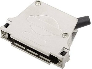 Obudowa złącza D-SUB encitech D45ZF37-RG-K 7960-0206-14, metal, 45 °, 1 szt.
