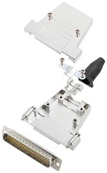 Zestaw listew męskich D-Sub encitech DTSL37-SJSRG-T-HDP62-W-K 6355-8088-04, rzędy: 3, styki: 62, 180 °, 1 szt.