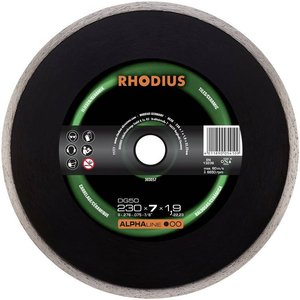 Rhodius 303053 DG50 Tarcza tnąca diamentowa Średnica 115 mm Średnica otworu 22.23 mm płytka ceramiczna, ceramika 1 szt.