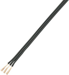 Kabel typu linka 3 x 0,75 mm², czarny 606754 20 m