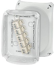 Skrzynka przyłączeniowa Hensel DK 1010 G, IP66, (D x S x W) 180 x 130 x 77 mm, szary, 1 szt.