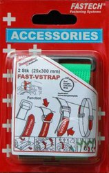 Taśma rzepowa z paskiem element z pętelkami i haczykami (D x S) 300 mm x 25 mm zielony FASTECH® 688-656 2 szt.
