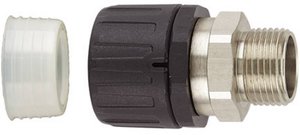 Dławica kablowa HellermannTyton HelaGuard HGL-SM, M40, O 35.5 mm, czarna