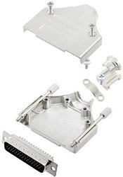 Zestaw listew męskich D-Sub TRU COMPONENTS TCMHDM25HDP44K 7709632, rzędy: 3, styki: 44, 180 °, 1 szt.