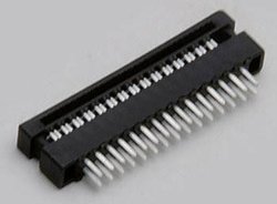 TRU COMPONENTS TC-2506344 Listwa ze złączami sprężynowymi z płaskim gniazdem kablowym Siatka: 2 mm Ilośc pinów: 12 Ilość rzędów: 2 1 szt.