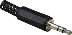 Złącze męskie jack 3,5 mm 1107003 BKL Electronic 1107003 złącze męskie proste Ilość styków: 3 stereo srebrny 1 szt.