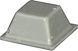 Bufor elastyczny samoprzylepny TOOLCRAFT PD2126G, kwadrat, 12,6 x 12,6 x 5,7 mm